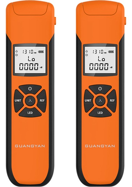2x Guangyan G10 Optik Güç Ölçer Yüksek Hassas Fiber Optik Kablo Test Cihazı Ftth -70 -6dbm Opm Fc/sc/st Power Metre (Yurt Dışından)