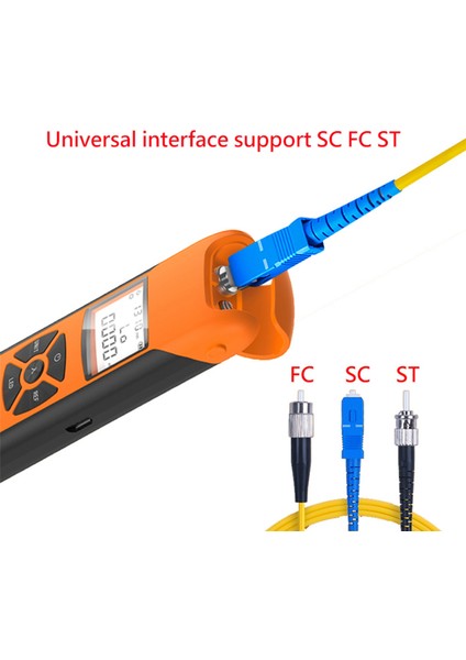 2x Guangyan G10 Optik Güç Ölçer Yüksek Hassas Fiber Optik Kablo Test Cihazı Ftth -70 -6dbm Opm Fc/sc/st Power Metre (Yurt Dışından) modelleri