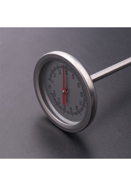 8x Kompost Toprak Termometresi 20 Inç 50 cm Uzunluk Premium Gıda Sınıfı Paslanmaz Çelik Ölçüm Probu Detektörü (Yurt Dışından)