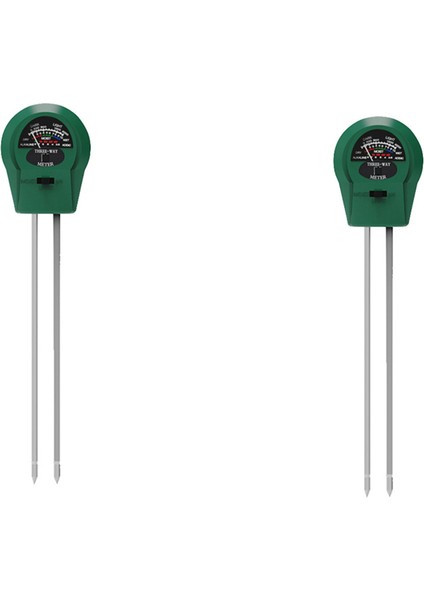 2x 3&#39;ü 1 Arada Bitki Toprak Test Cihazı Toprak Nem Ölçer Ph Toprak Test Cihazı Işık Ölçer (Yurt Dışından)
