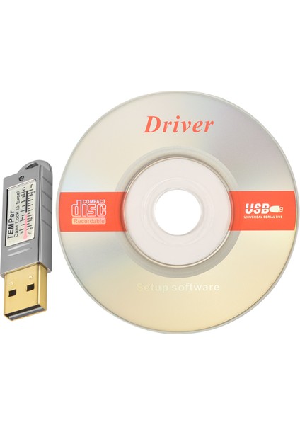Pc Windows Xp Vista/7 Için USB Termometre Sıcaklık Sensörü Veri Kaydedici Kaydedici (Yurt Dışından) fiyatları