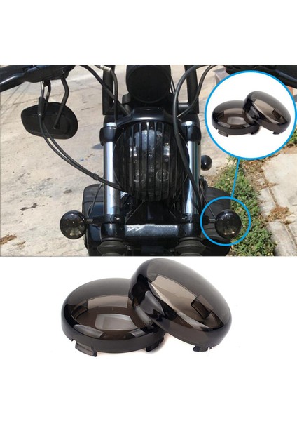 8x Turn Sinyal Işık Lens C Sportster Için Gösterge 883 1200 Touring Road King Dyna Mirası Softail (Yurt Dışından) modelleri