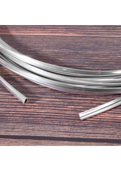 3x 20FT Krom Kalıplama Trim Şerit Araba Kapı Kenar Çizik Koruma Koruyucu Kapak Gümüş (Yurt Dışından) indirimleri