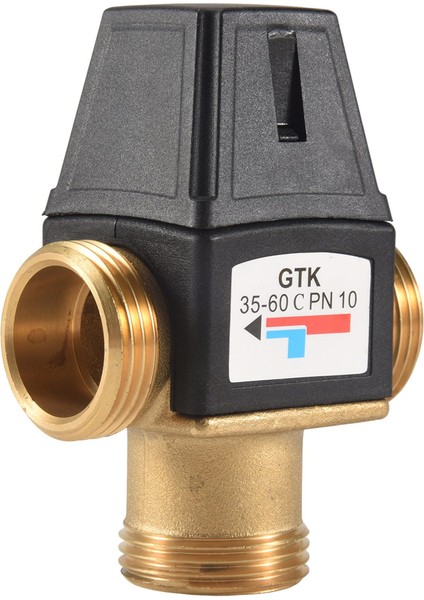 1 Pcs 3 Yol DN25 Harici Diş Pirinç Termostatik Karıştırma Valfi Güneş Su Isıtıcı Termostatik Valf (Yurt Dışından) fiyatları