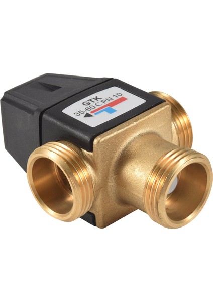 1 Pcs 3 Yol DN25 Harici Diş Pirinç Termostatik Karıştırma Valfi Güneş Su Isıtıcı Termostatik Valf (Yurt Dışından) modelleri