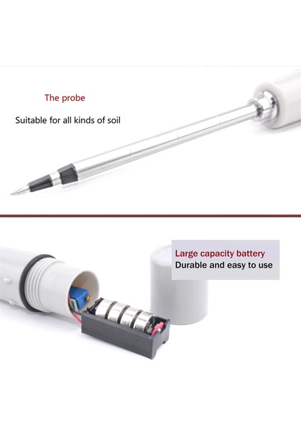 EC-316 Toprak Ec Test Cihazı Atc Hassas Dijital Toprak Ölçer Iletkenlik Test Cihazı 0-4.00 Ms/cm Bitkiler/çiftlik Laboratuvar Toprağı (Yurt Dışından) fırsatları