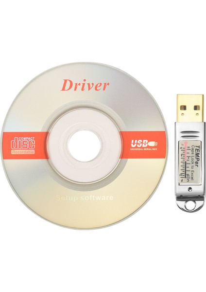 Pc Windows Xp Vista/7 Için USB Termometre Sıcaklık Sensörü Veri Kaydedici Kaydedici (Yurt Dışından) modelleri