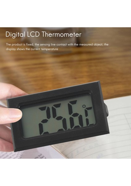 Yeni Dijital LCD Termometre Sıcaklık Gösterge Prob Sensörü -50 ° C Ila +110 ° C Aralık (Yurt Dışından) indirimleri