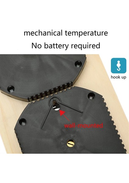 Sauna Termometre 2 Içinde 1 Ahşap Sauna Higrotermografi Kapalı Santigraf Termometresi ve Higometre Otel Veya Sauna Odası (Yurt Dışından) fırsatları