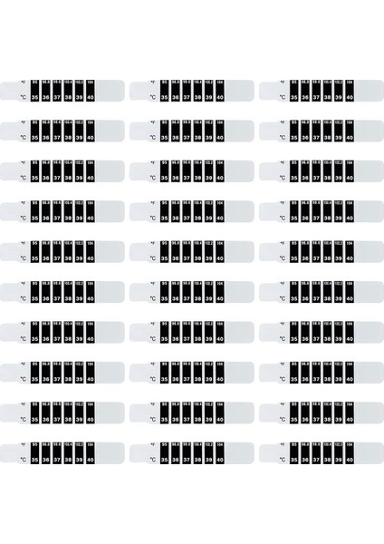 120 Pc Alın Termometre Şeritler Yapışkan Termometre Şeritleri Yeniden Kullanılabilir Termometre Çıkartmaları Bozma Çıkartma (Yurt Dışından) fiyatları