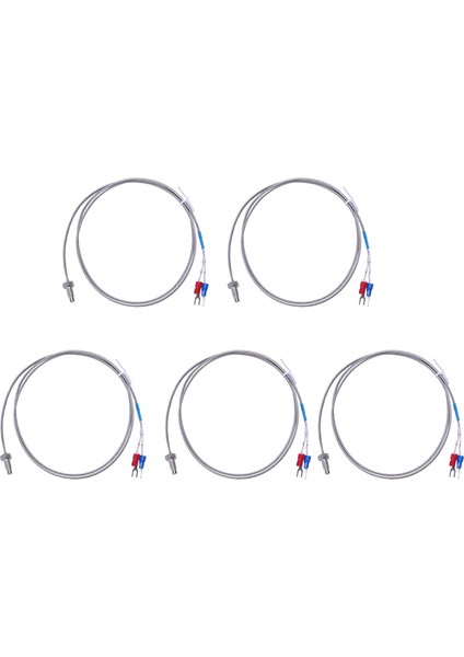 5pcs 3.3ft K Tip Termokupl Sıcaklık Kontrolörü 0-400C Sensör Prob (Yurt Dışından)