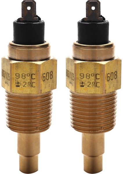2x Vdo 1/2 Npt 21MM Iplik Motor Yağı Sıcaklık Sensörü Jeneratör Seti Için Su Sıcaklık Sensörü (Yurt Dışından)
