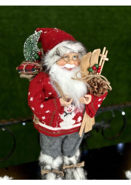 1 Adet Noel Baba Yılbaşı Dekor modelleri