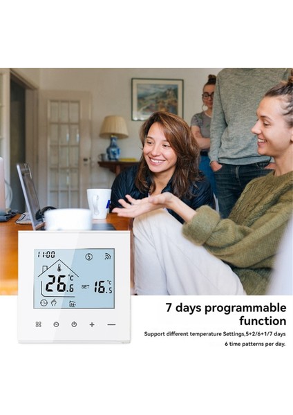 Tuka Sıcak Zemin Termostatı 16A Akıllı Wifi Sıcaklık Kontrolörü Su Isıtma Ev Için Uzaktan Kumanda Termostat (Yurt Dışından) fiyatları