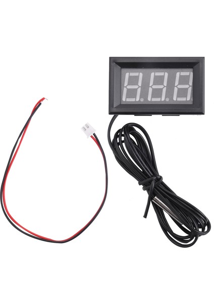 Dc 5 - 12 V - 50 - 110 Derece C Dijital Termometre Termometre Buzdolabı Sıcaklık Dedektörü Problu [paralel Ithal Ürün] Mavi (Yurt Dışından)