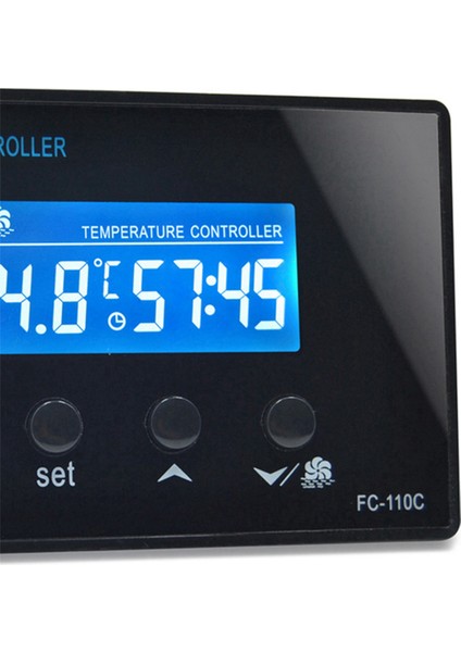 2x FC-110C 230V10A LCD Mini Sauna Odası Ayak Spa Dijital Sıcaklık Denetleyicisi Geri Sayım Zamanlayıcı Regülatörü Termostat (Yurt Dışından) modelleri