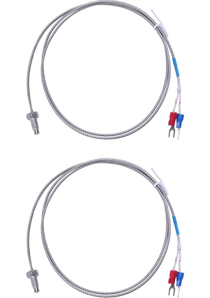 2x 3.3ft K Tip Termokupl Sıcaklık Denetleyicisi 0-400C Sensör Probu (Yurt Dışından)