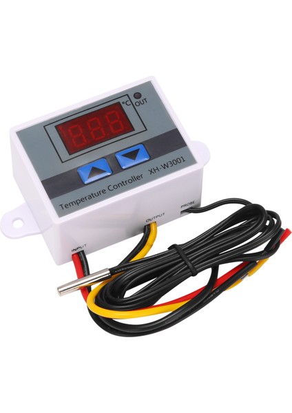 220V Dijital LED Sıcaklık Denetleyicisi 10A Switch Dijital Ekran Inkübasyon Denetleyicisi ile Termostat Kontrolü (Yurt Dışından)