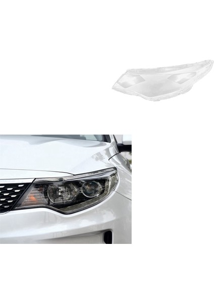 Kia K5 Optima 2016 2017 2018 Için 2x Sol Far Kabuğu Lambası Gölgesi Şeffaf Lens Kapak Far Kapağı (Yurt Dışından) modelleri