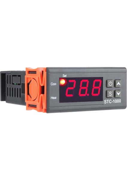 STC-1000 110-220V Dijital Sıcaklık Denetleyicisi Termostat Termoregülatör Inkübatör Röle LED 10A Isıtma Soğutma Aracı (Yurt Dışından) modelleri