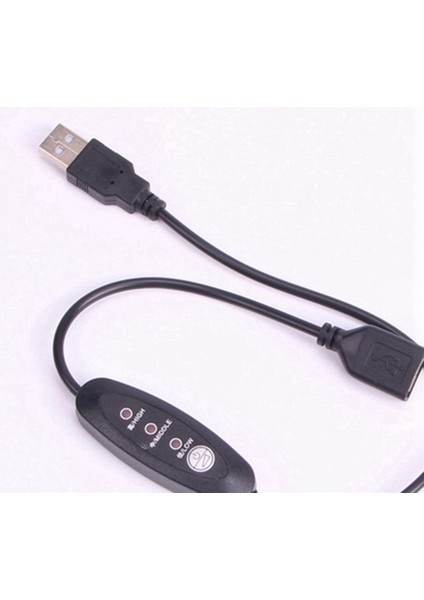 2x USB 5V-12V Sıcaklık Denetleyicisi Isıtıcı Termostat 3 Hızlı Ayarlanabilir 24W (Yurt Dışından) fırsatları