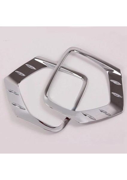 Hyundai Santa Fe 2019 Abs Krom Ön Sisli Sis Işık Lamba Kapak Trim Çerçevesi Dış Aksesuarlar (Yurt Dışından) fırsatları