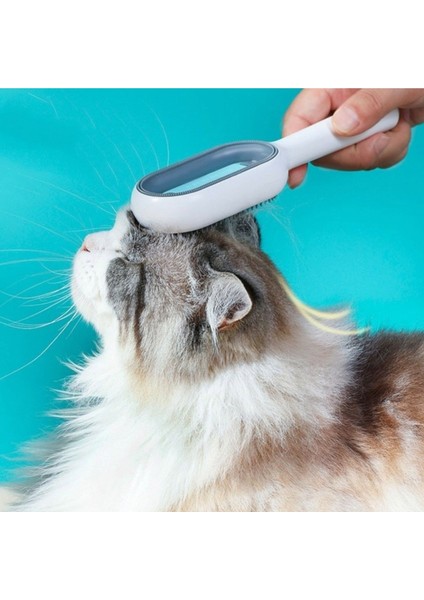 Evcil Hayvan Fırçası Kedi Köpek Nemli Tüy Toplayıcı Tarak Çift Taraflı Pet Fırçası indirimleri