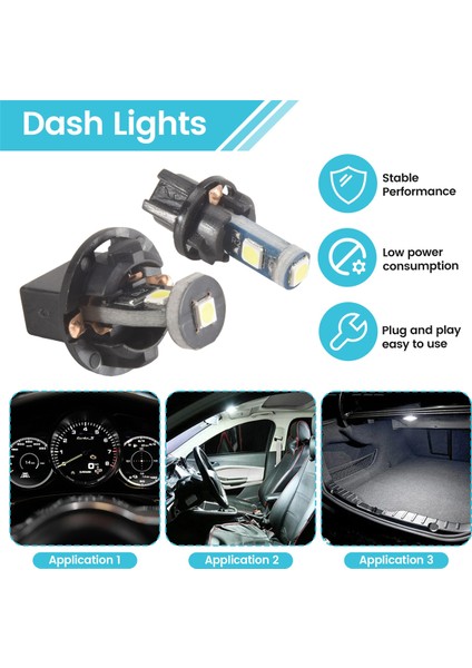 40 Adet T5 T10 LED Ampuller Gövde Soketi Enstrüman Gösterge Tablosu Işık Iç Araba Işıkları Için LED Ampuller (Yurt Dışından) indirimleri