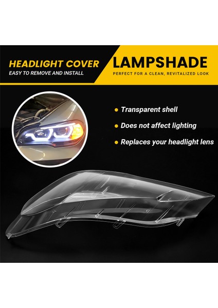 Araba Clear Far Lens Kapağı Yedek Kafa Işık Lamba Kabuğu Kapağı Bmw X5 E70 2008-2013 Sol (Yurt Dışından) indirimleri