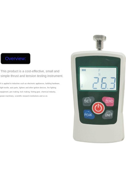 Küçük Dijital Push Çekme Kuvveti Göstergesi Taşınabilir Dinamometre Göstergesi ZMF-2-500N Çekme Test Cihazı Kilogram Çekme Test Cihazı (Yurt Dışından) fırsatları