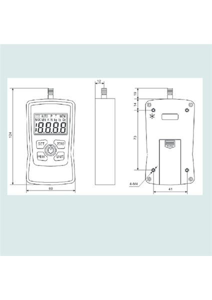 Küçük Dijital Push Çekme Kuvveti Göstergesi Taşınabilir Dinamometre Göstergesi ZMF-2-500N Çekme Test Cihazı Kilogram Çekme Test Cihazı (Yurt Dışından) indirimleri