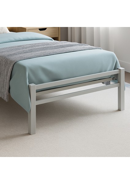 Tiron Tek Kişilik Metal Karyola 90 x 190 -90 x 200 fırsatları