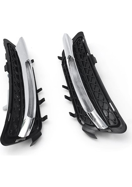 Araba LED Gündüz Koşu Folları Drl Sis Işığı Mercedes Benz W212 E250 E300 E350 2009-2013 2128851574 2128851674 (Yurt Dışından) indirimleri