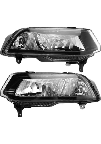 Araba Ön Tampon Sis Fark Sis Lambası Montajı Vw Polo 6c Hatchback 2014-2018 6C0941661D 6C0941662D (Yurt Dışından)