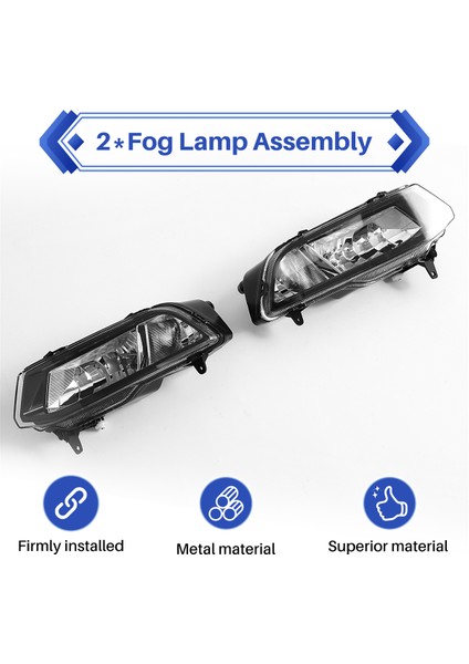 Araba Ön Tampon Sis Fark Sis Lambası Montajı Vw Polo 6c Hatchback 2014-2018 6C0941661D 6C0941662D (Yurt Dışından) fırsatları