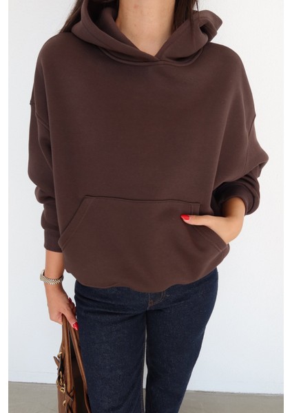 Kanguru Cepli Kapüşonlu Sweatshirt modelleri