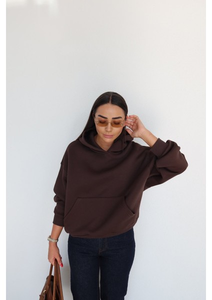 Kanguru Cepli Kapüşonlu Sweatshirt fırsatları