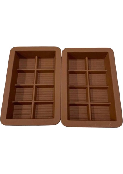 8 Bölmeli Silikon Dubai Çikolatası Kalıbı Silikon Çikolata Kalıbı modelleri