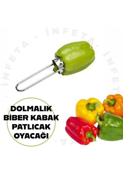 Pratik Dolma Sebze Oyucu Dolmalık Biber Kabak Patlıcan Oyacağı fiyatları