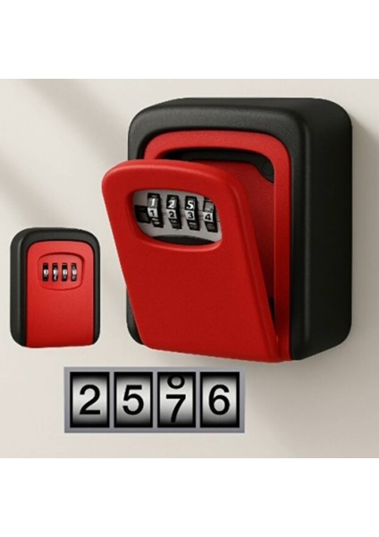 Mini Şifreli Kasa Şifreli Anahtarlı Eşya Saklama Kutusu Kasa modelleri