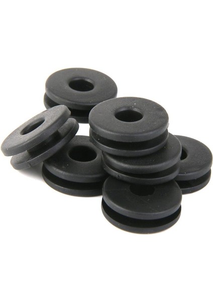 GS125 Auto Için 24X Siyah Üniversal Kauçuk Grommet Rondelaları Yedek Takımı (Yurt Dışından) indirimleri