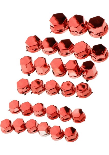 30 Adet Motosiklet Vidalı Fındık Vida Dekorasyonu Kırmızı Için (Yurt Dışından) modelleri