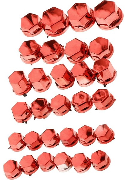 30 Adet Motosiklet Vidalı Fındık Vida Dekorasyonu Kırmızı Için (Yurt Dışından) fırsatları