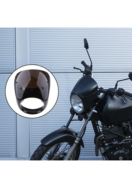 Cafe Racer Için Evrensel 7 "motosiklet Far Ön Cam I (Yurt Dışından) fiyatları