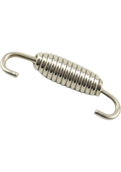 Motosiklet Egzoz Borusu Yaylı Profesyonel Evrensel Atv 55MM Argent Oval (Yurt Dışından)