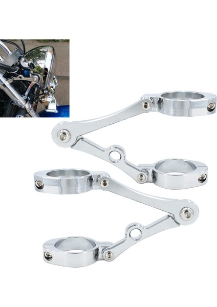 1 Çift Motosiklet Far 39MM 41MM Çatal Tüp Far , Alüminyum Alaşımlı - (Yurt Dışından) fiyatları