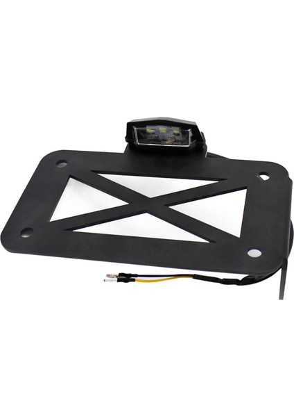 Evrensel Motosiklet Siyah LED Tutucu (Yurt Dışından)