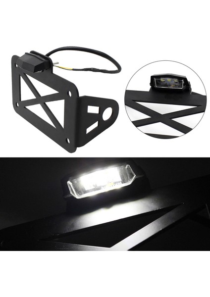 Evrensel Motosiklet Siyah LED Tutucu (Yurt Dışından) modelleri