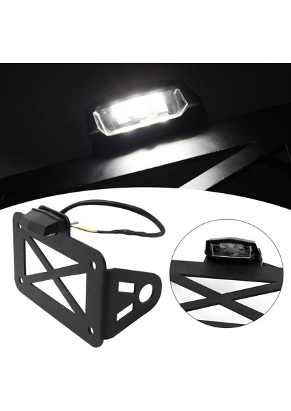 Evrensel Motosiklet Siyah LED Tutucu (Yurt Dışından) fırsatları