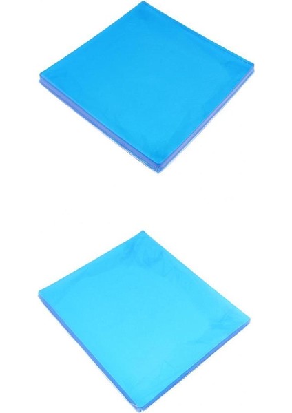 2x Motosiklet Koltuk Jel Pedleri Için Şok Matlar 9.8x8.7x0.4 '' ve 9.8x9.8x0.8 (Yurt Dışından)